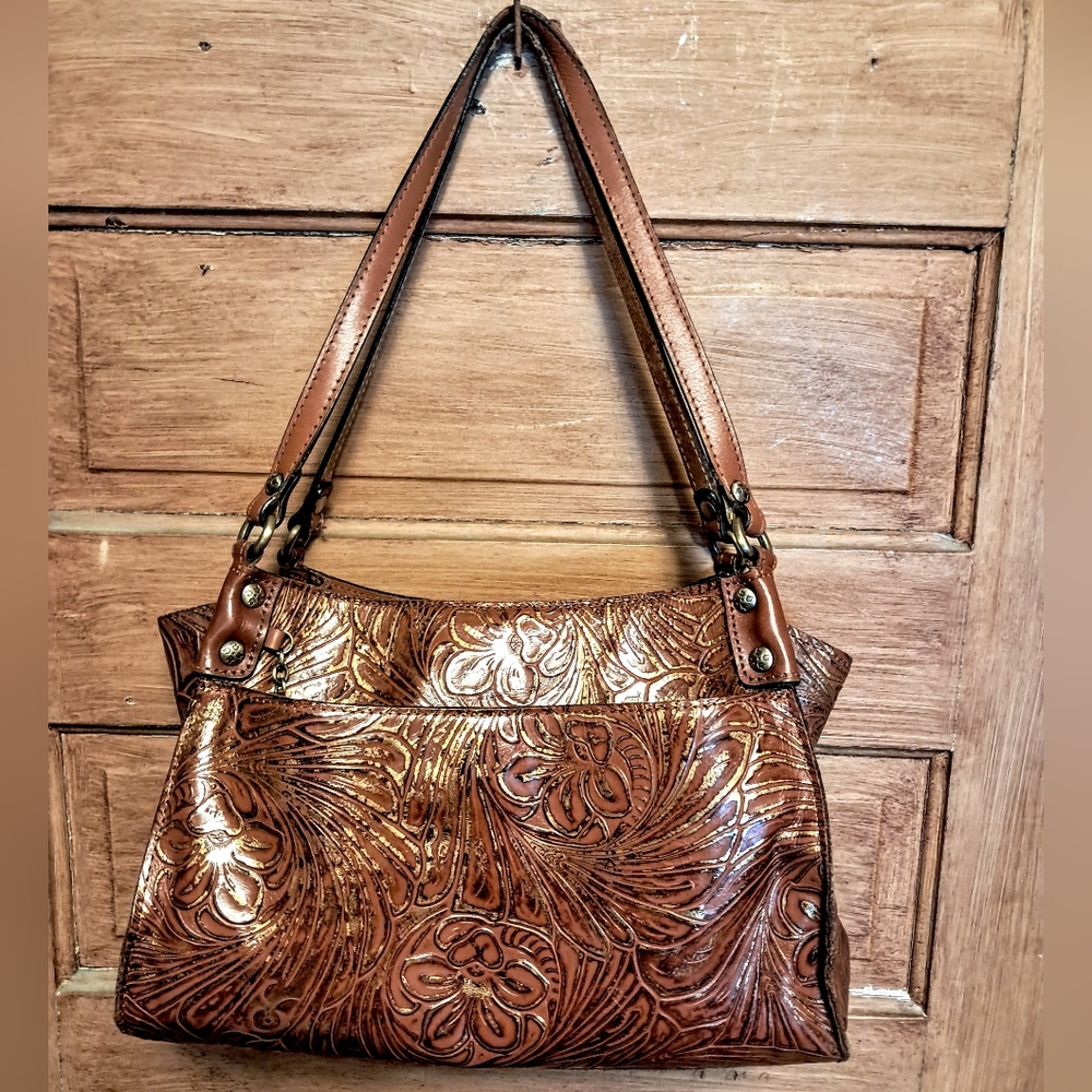 Patricia Nash Romina Leather Tote Bag w/ Dust Bag